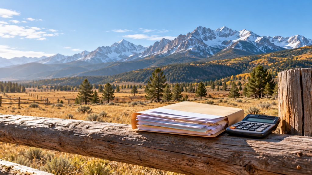 Rural land and property tax documents